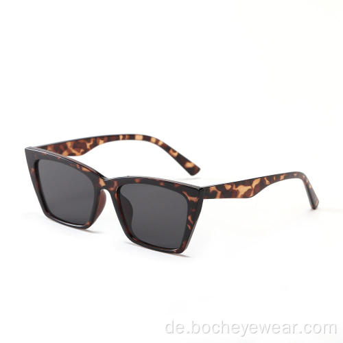 Heiße verkaufende hochwertige Luxus-Retro- kleine quadratische konkave Form-Gradienten-Schatten-Sport-Sonnenbrille
